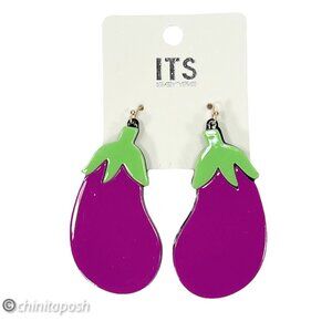 ITS Sense - Eggplant Earrings